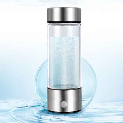 PFCTART Trinkflasche 420ML Wasserstoff-Wasserflasche,tragbarer Wasserstoff-Wasserionisierer