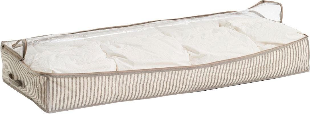 Zeller Present Хранилищаstasche Stripes (2-tlg), Vlies, beige