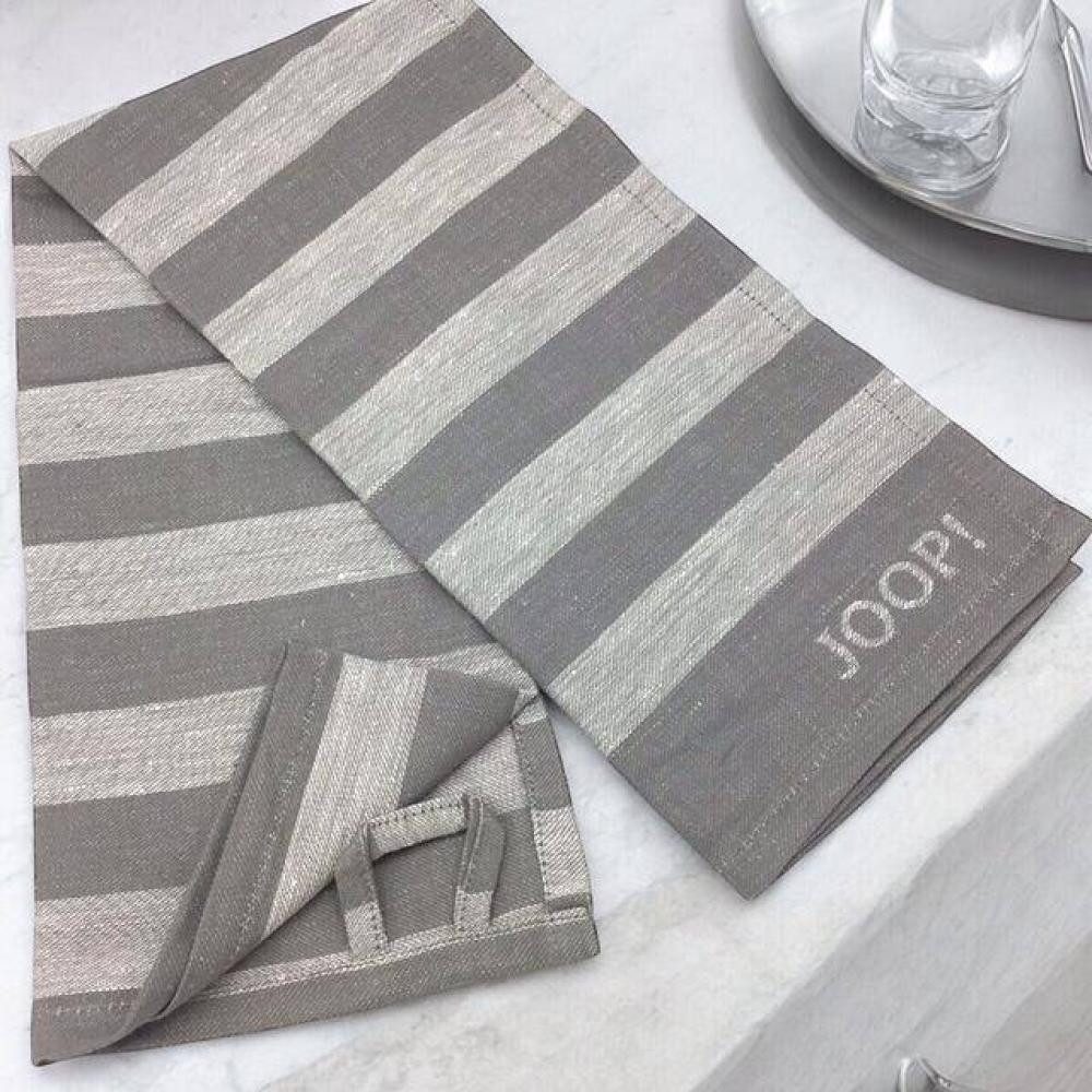 JOOP! Geschirrtuch Cuisine Stripes 1701 in Platin