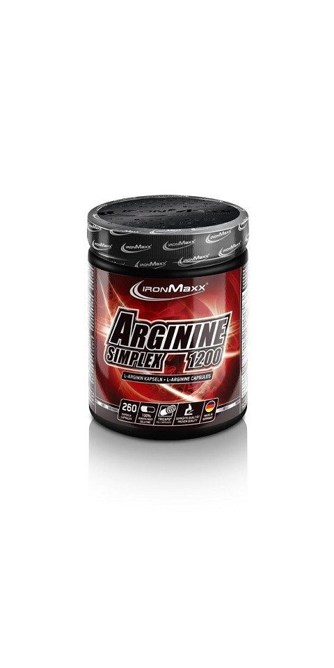 Ironmaxx Arginin Simplex - 260 Kapseln Kapseln, 240 g, Kapseln