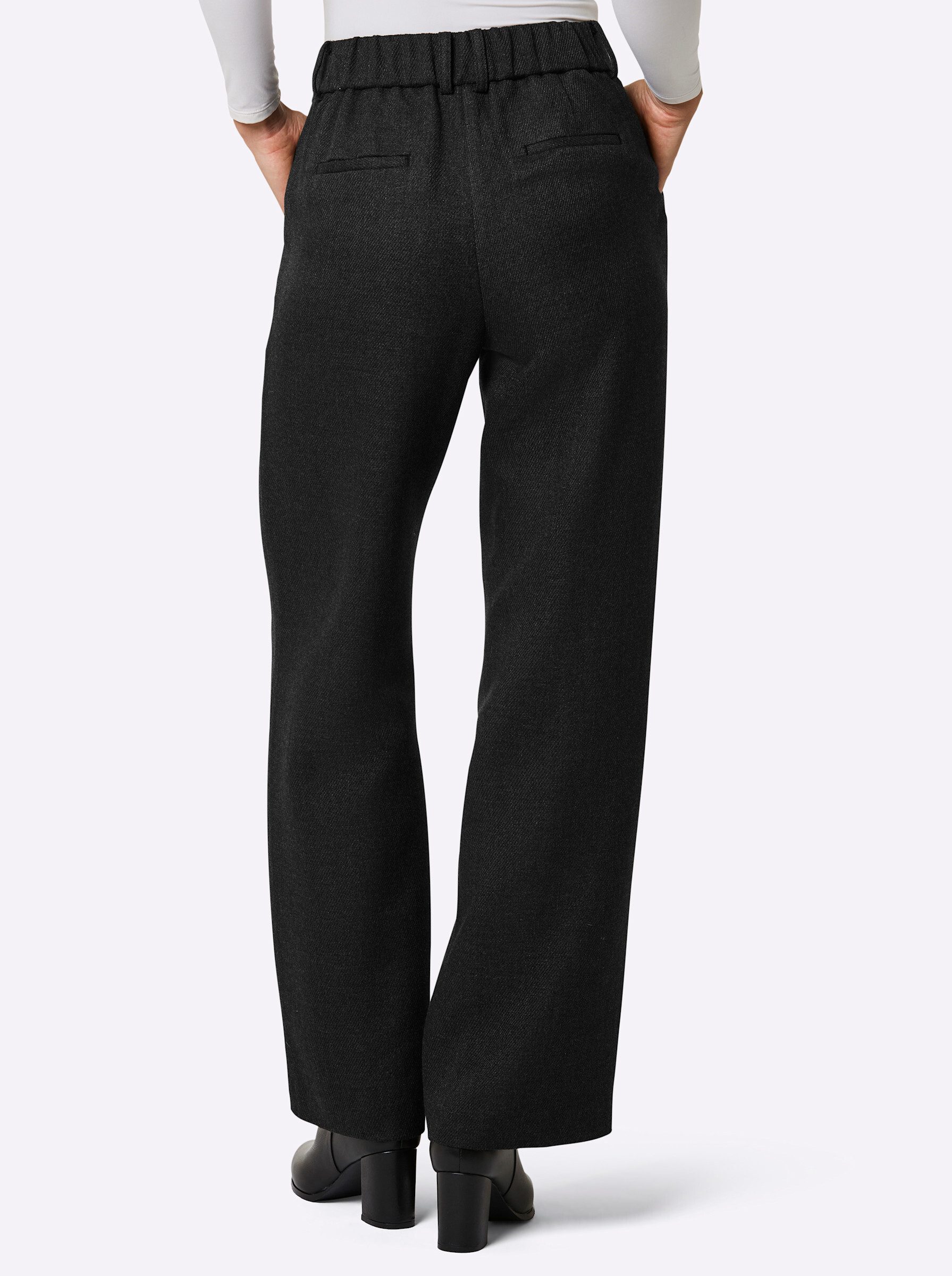 creation L Jerseyhose Woll-Mix-Hose komfortabel