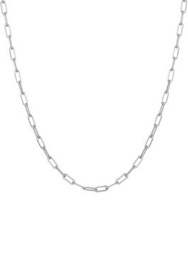 Elli Kette ohne Anhänger Glieder Oval Basic Chain Optik 925 Silber