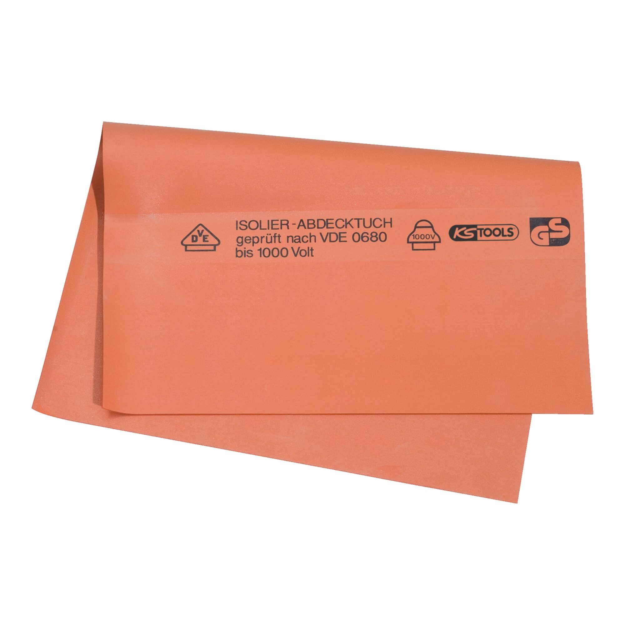KS Tools Gummimatte KS Tools Isoliertes Gummi-Abdecktuch, 1000 mm, Dicke 1,6 mm