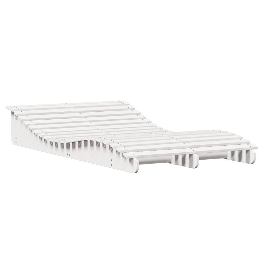 vidaXL Gartenliege Sonnenliege Weiß 205x110x31,5 cm günstig online kaufen
