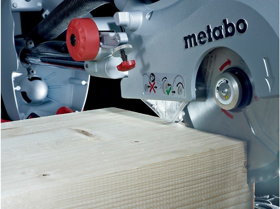 metabo Kapp- und Gehrungssäge KGS 315 Plus, Kappsäge mit Zugfunktion im Karton
