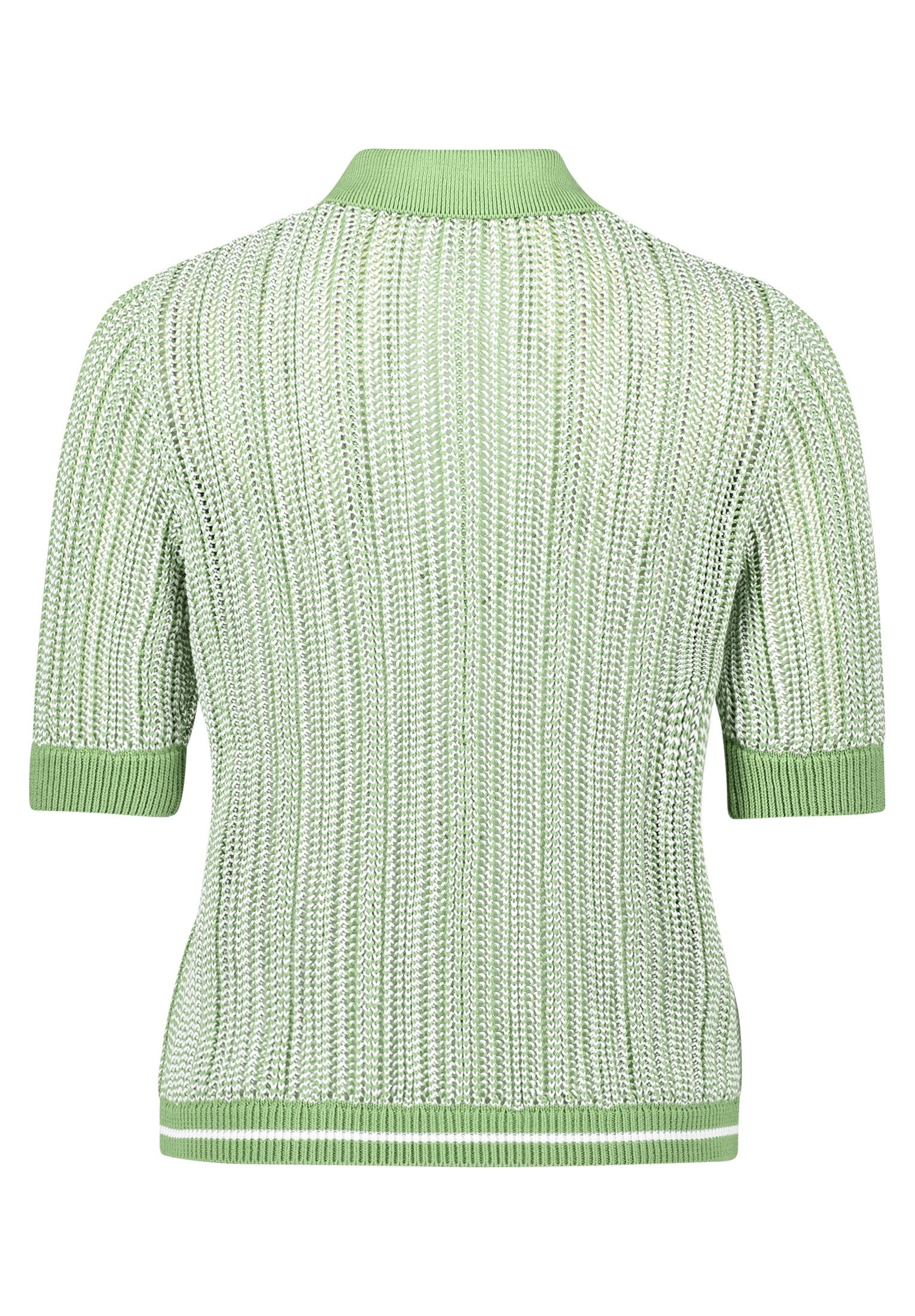 Cartoon Kurzarmshirt Damen mit Kragen (1-tlg)