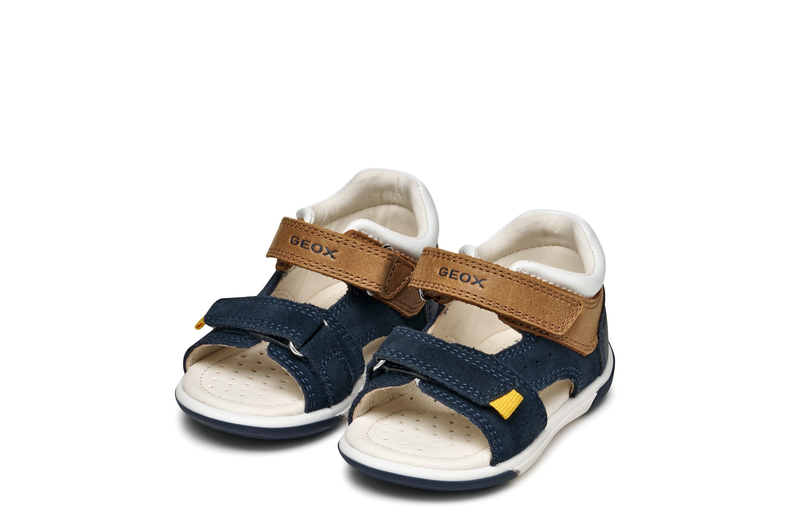 Geox B SANDAL ZAPITO BOY Lauflernschuh, Babyschuh, Sandale, Trekking Schuh mit Klettverschluss