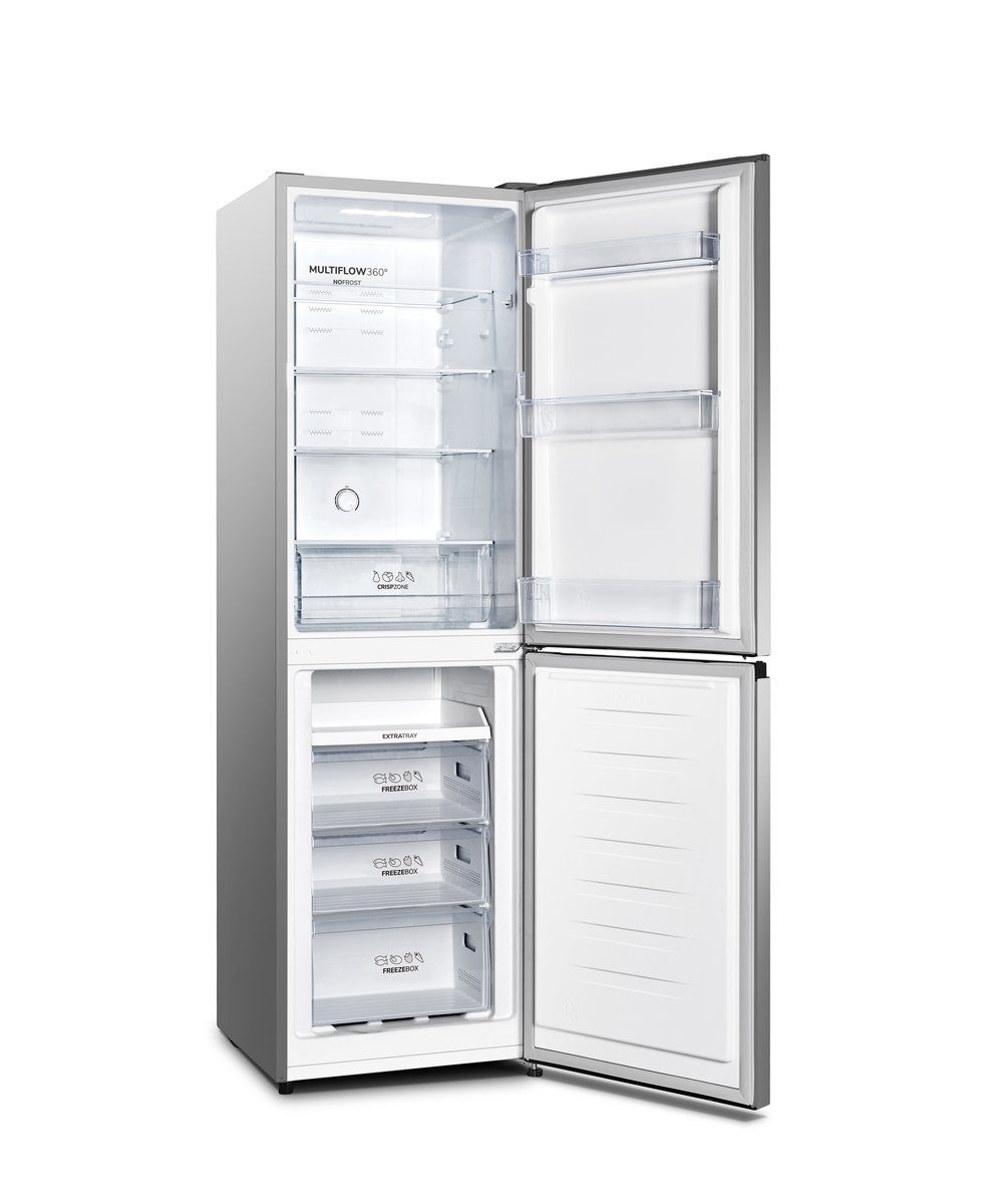 GORENJE Kühl-/Gefrierkombination NRK418DCS4, 182,4 cm hoch, 55 cm breit