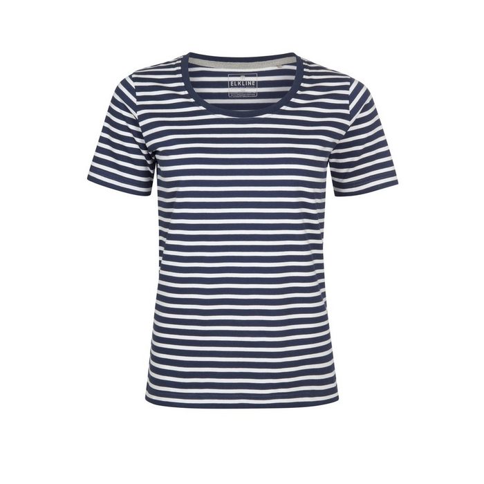 Elkline T-Shirt Anna Basic Streifen kurzarm Shirt