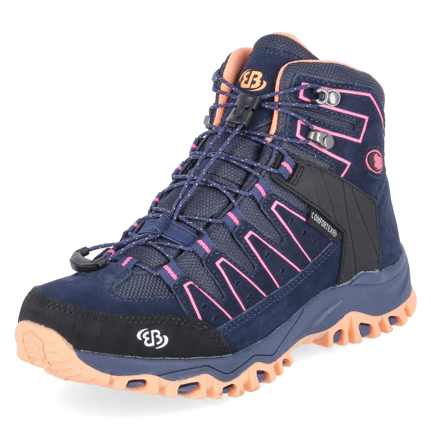 BRÜTTING Brütting 231168 Jungen Leder & Textil blue Trekkingschuh