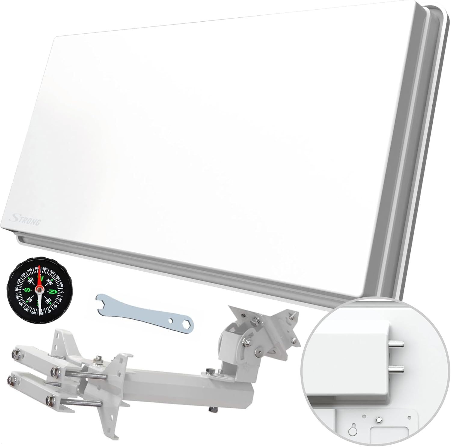 SlimSat SA 62 DVB-S Twin LNB SAT-Antenne