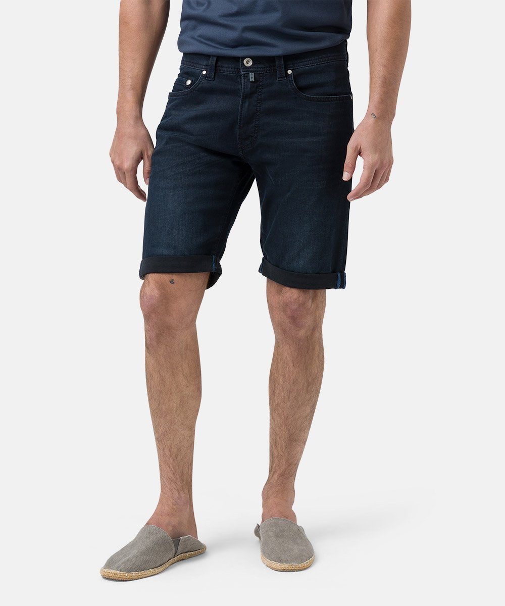 Pierre Cardin 5-Pocket-Jeans PIERRE CARDIN LYON BERMUDA blue/black fashion günstig online kaufen