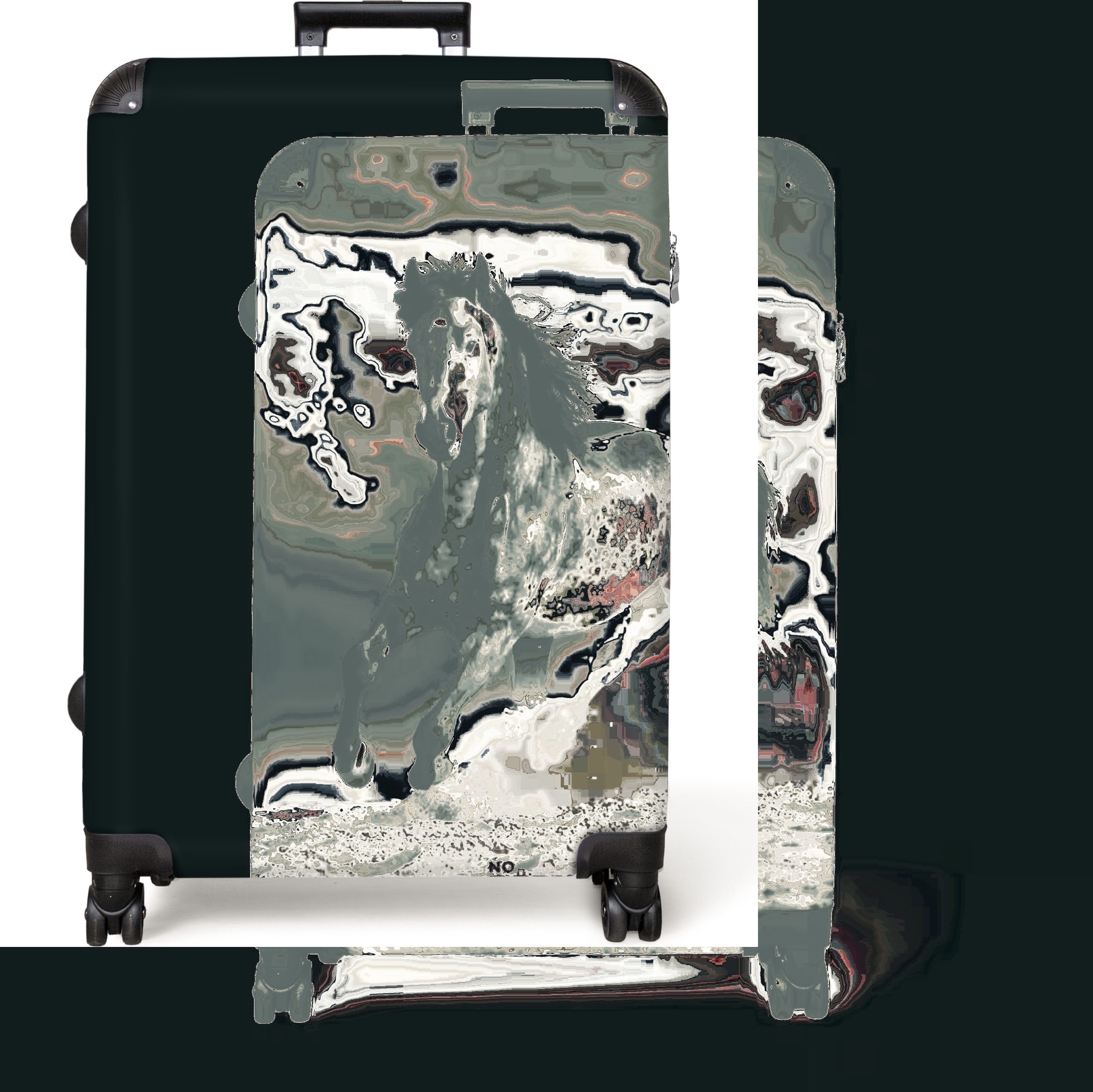 NoBoringSuitcases.com© Hartschalen-Trolley Panda - Wildtiere - günstig online kaufen