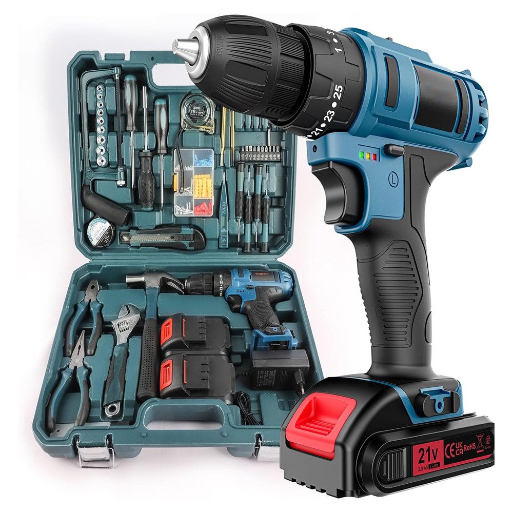 AeroAxis Akku-Bohrschrauber 3 in 1 Akkuschrauber Set Schlagbohrschrauber Bo günstig online kaufen