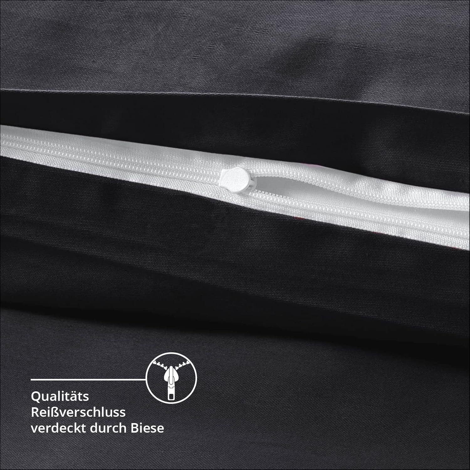 Müskaan Kissenbezug Kissenbezug 40x40 40x80 80x80 2er Pack Mikrofaser Kisse günstig online kaufen