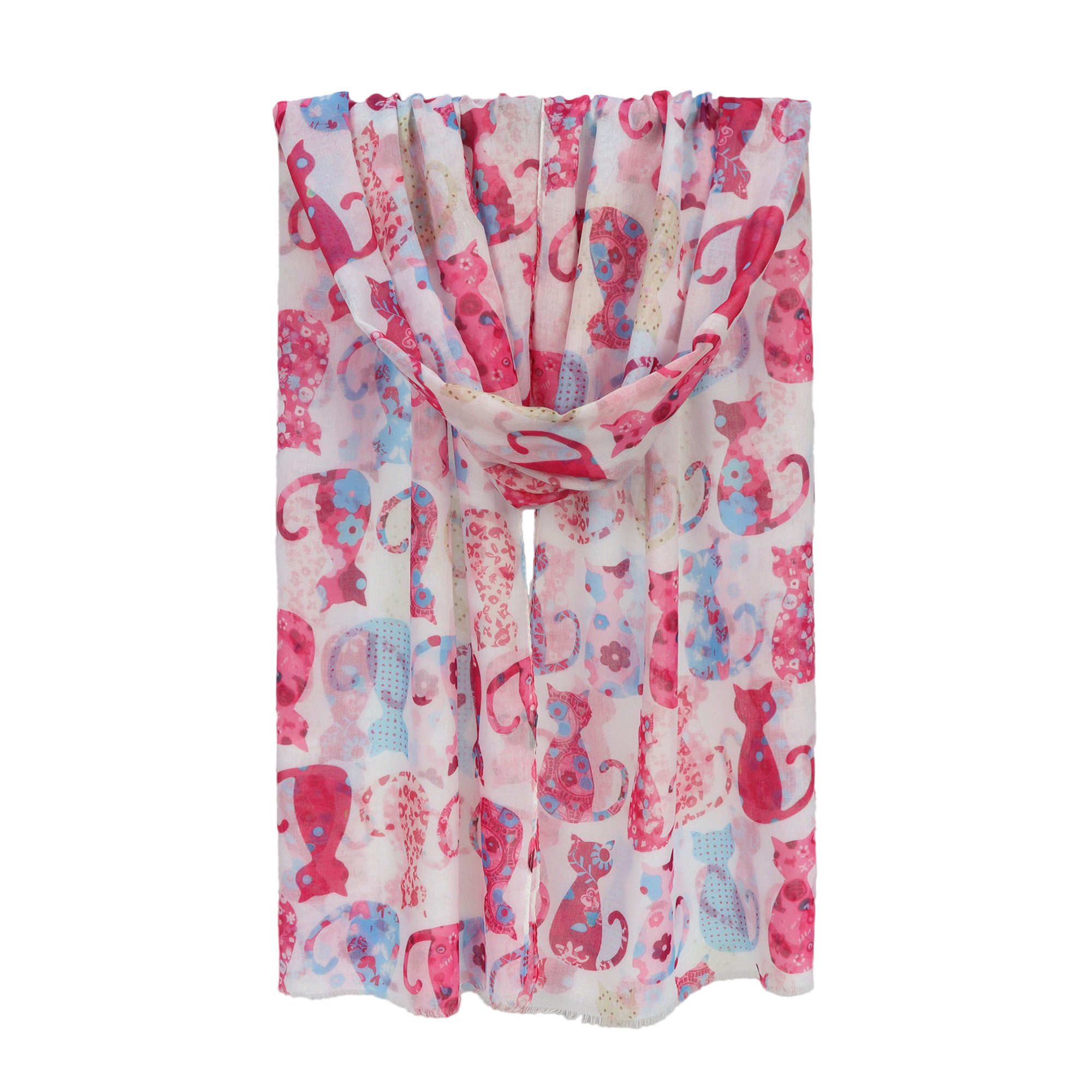 ZEBRO Modetuch Schal Katzenkanne günstig online kaufen