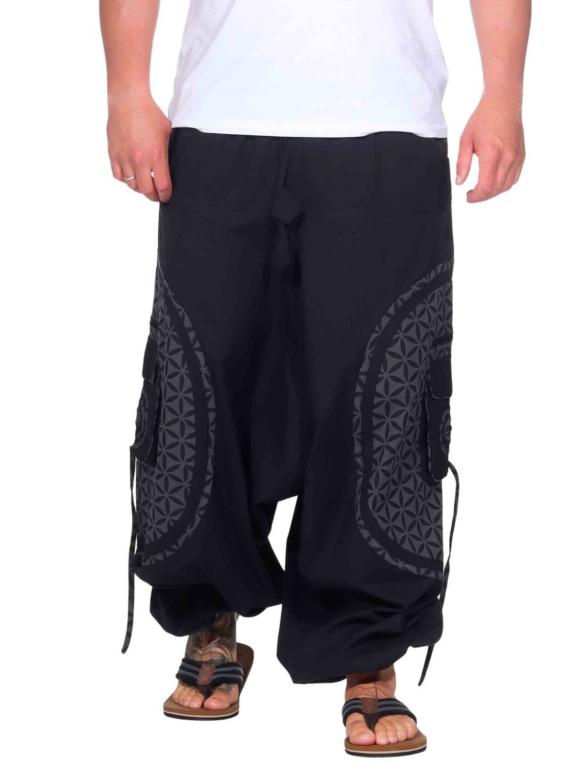 KUNST UND MAGIE Haremshose Kunst&Magie Haremshose bunte Muster Hippie Hose günstig online kaufen