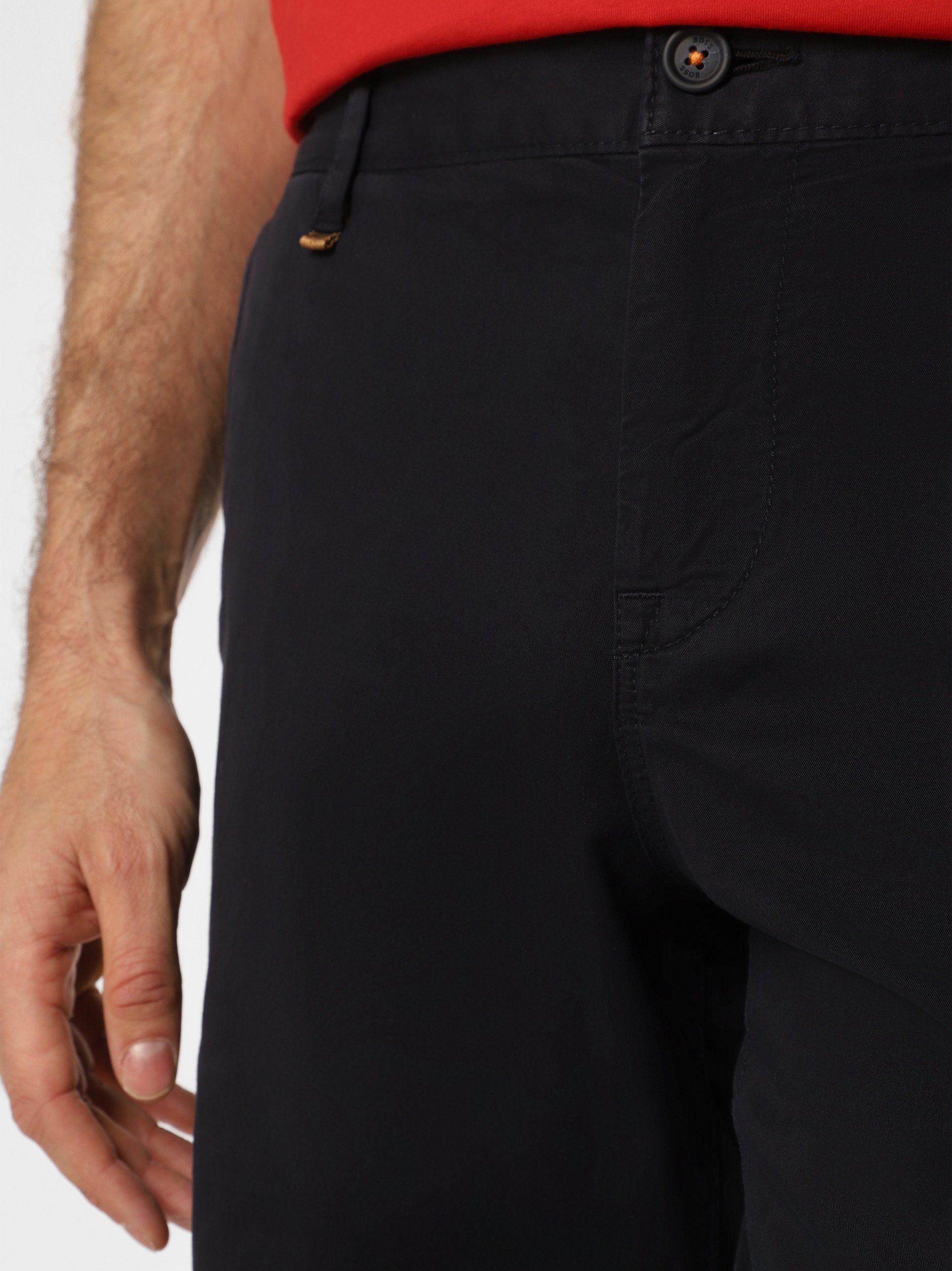 marine ORANGE ST HUGO Schino-Slim-Short BOSS Shorts