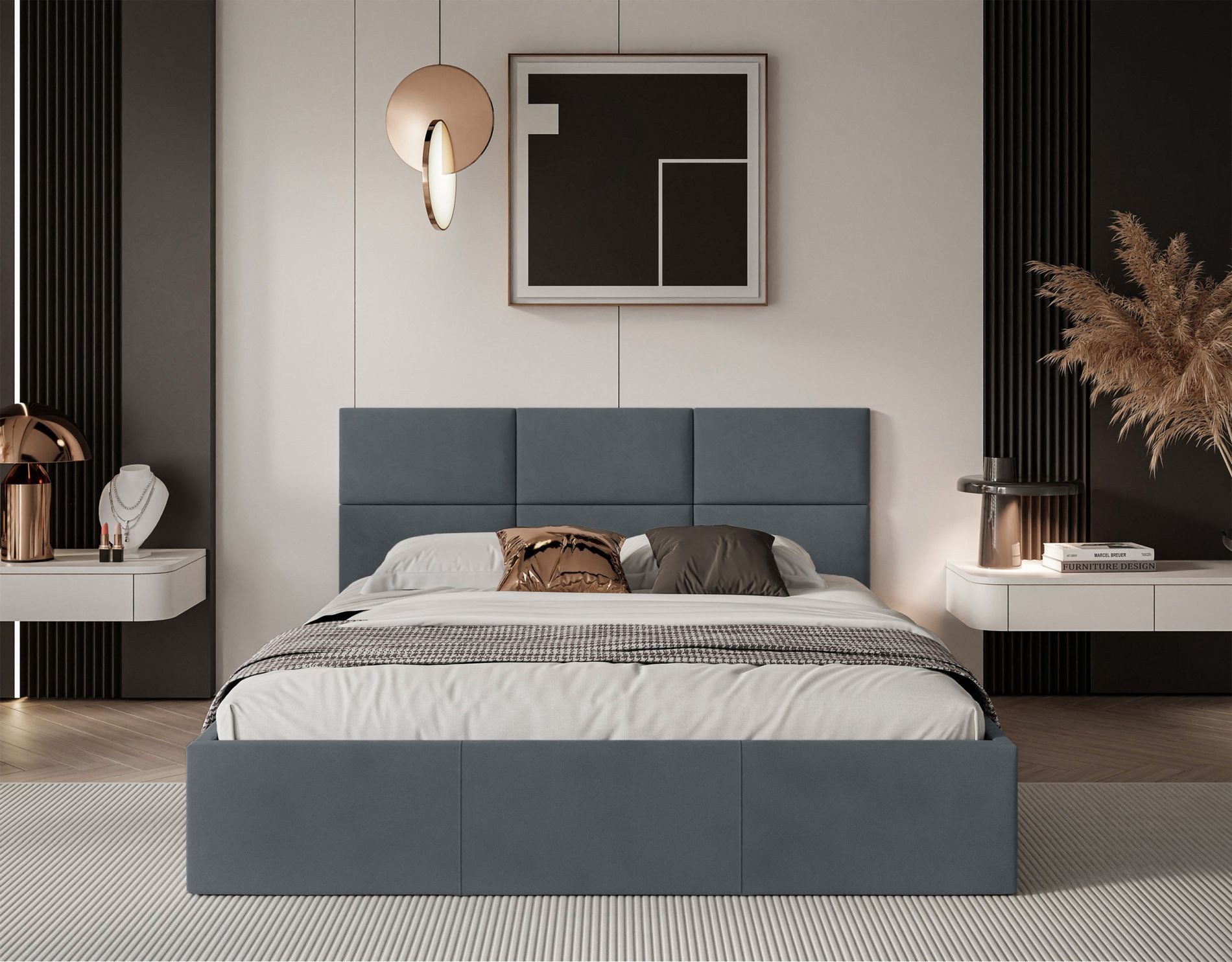 Selsey Polsterbett NESTIO, Bett mit Polsterrahmen, günstig online kaufen