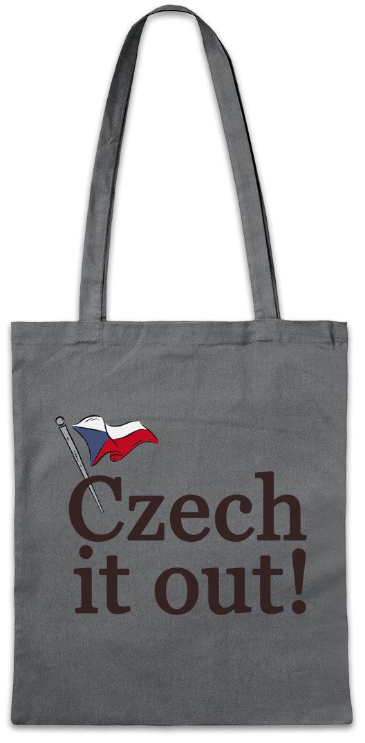 Beuteltasche Czech It Out Stofftasche Tschechoslowakei Tschechisch Holiday Check
