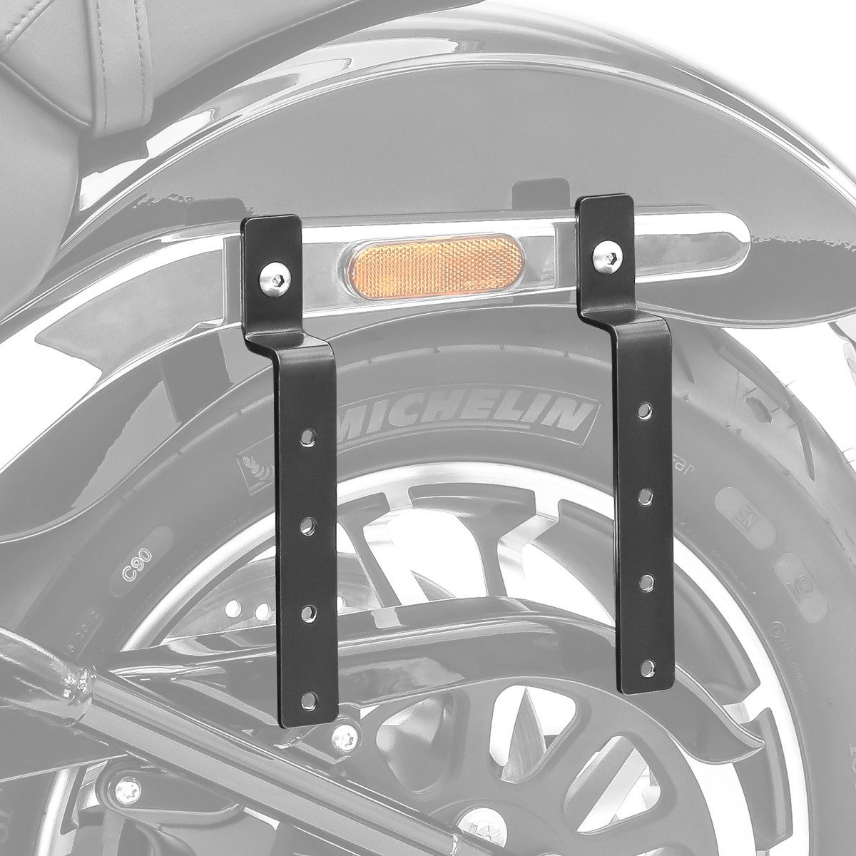 Craftride Reisetasche Haltesatz (einzeln) für Chopper Seitenkoffer / Harte Satteltaschen