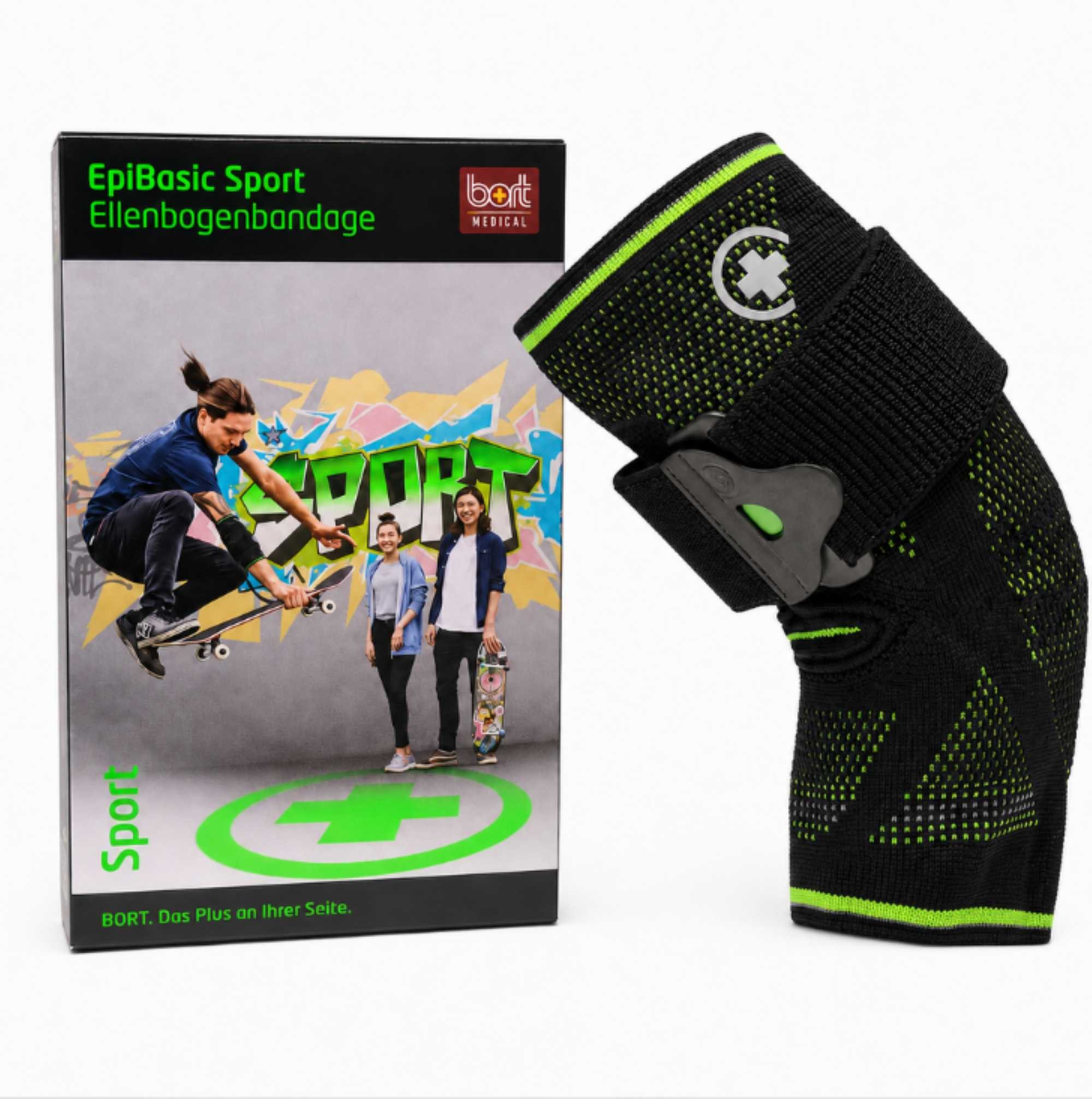 Bort GmbH Armbandage BORT EpiBasic Sport Bandage XS schwarz