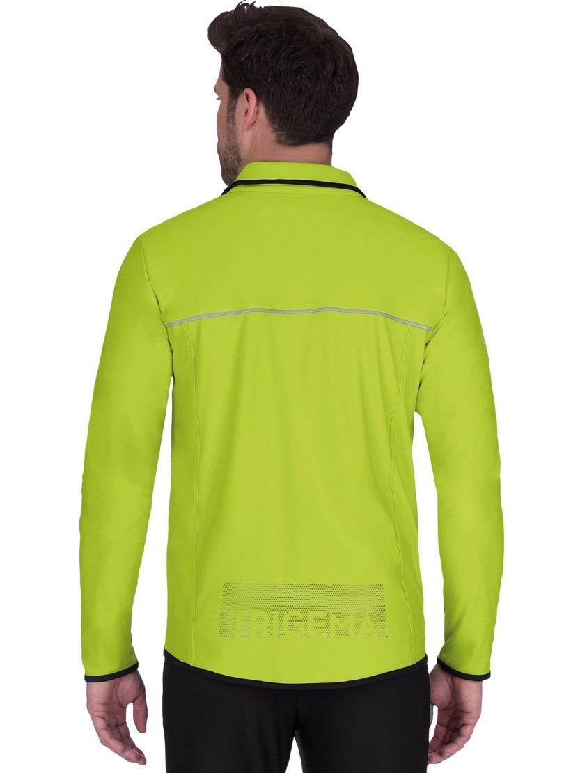 Trigema Trainingsjacke TRIGEMA Praktische Sportjacke aus Microfaser (1-St)