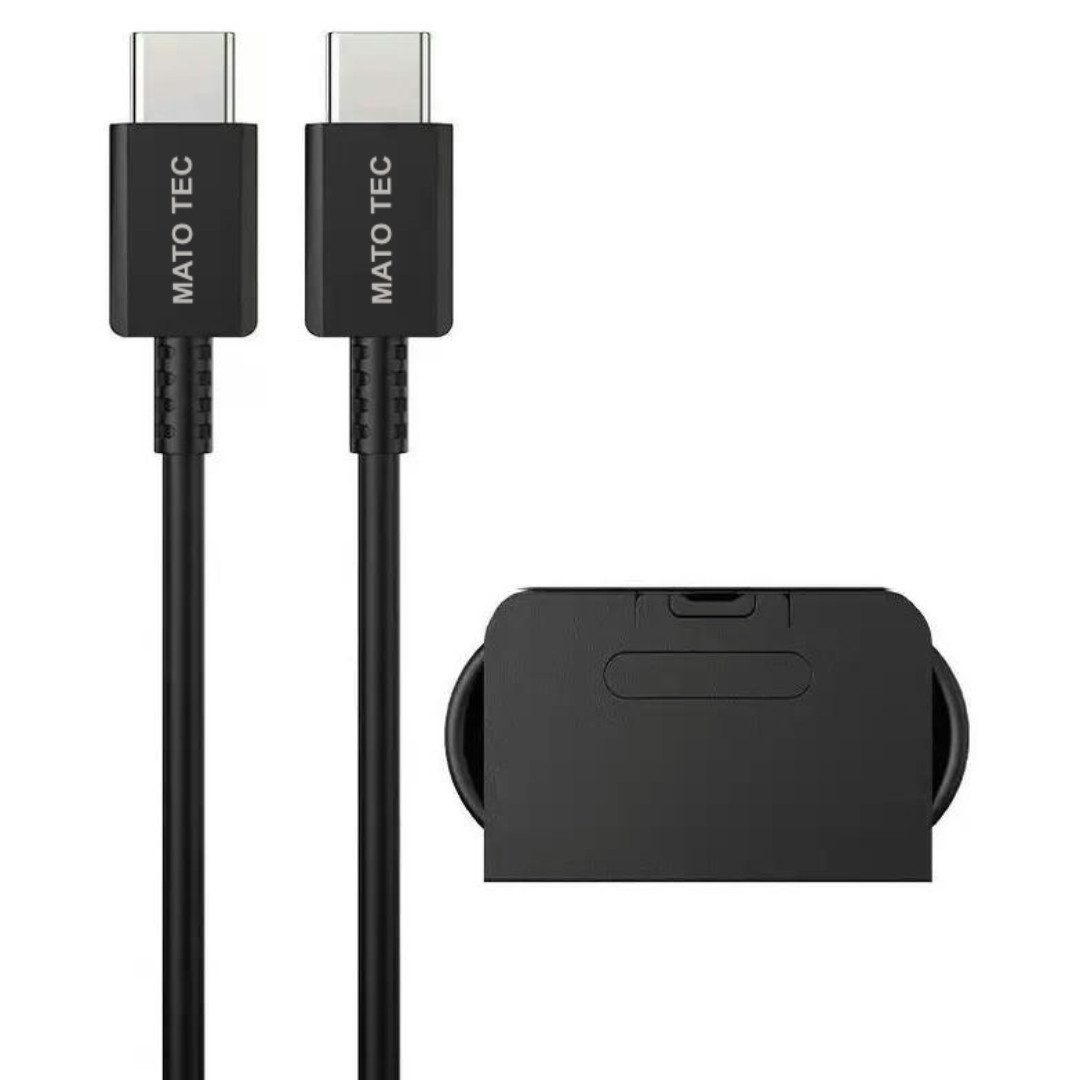 Alpha Electronics Schnellladekabel passt für Samsung Galaxy S23 S22 S21 S20 S10 Smartphone-Kabel, USB-C, USB-C (100 cm), Schnellladekabel 60W