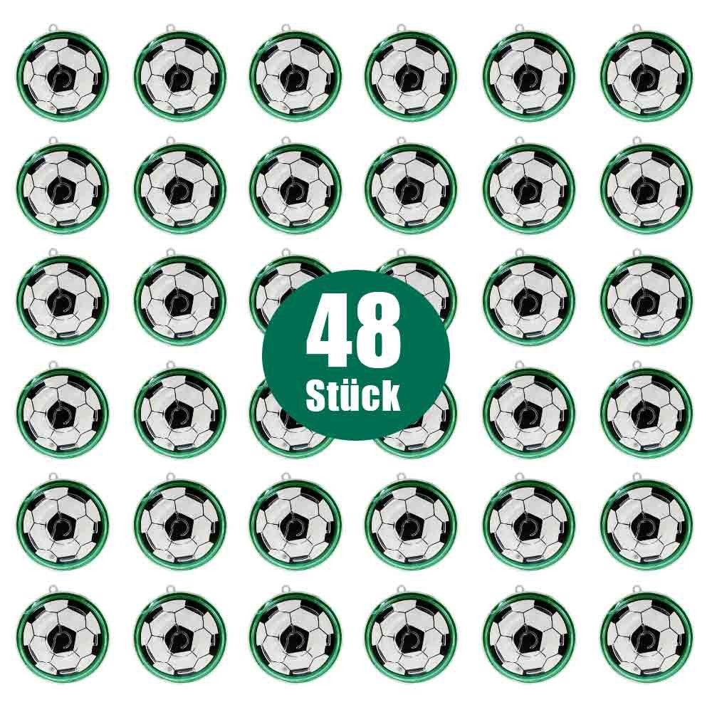 B&G INTERNATIONAL Spiel 48 Stück Geduldspiel Fußball Motiv - ca. 5,5 cm