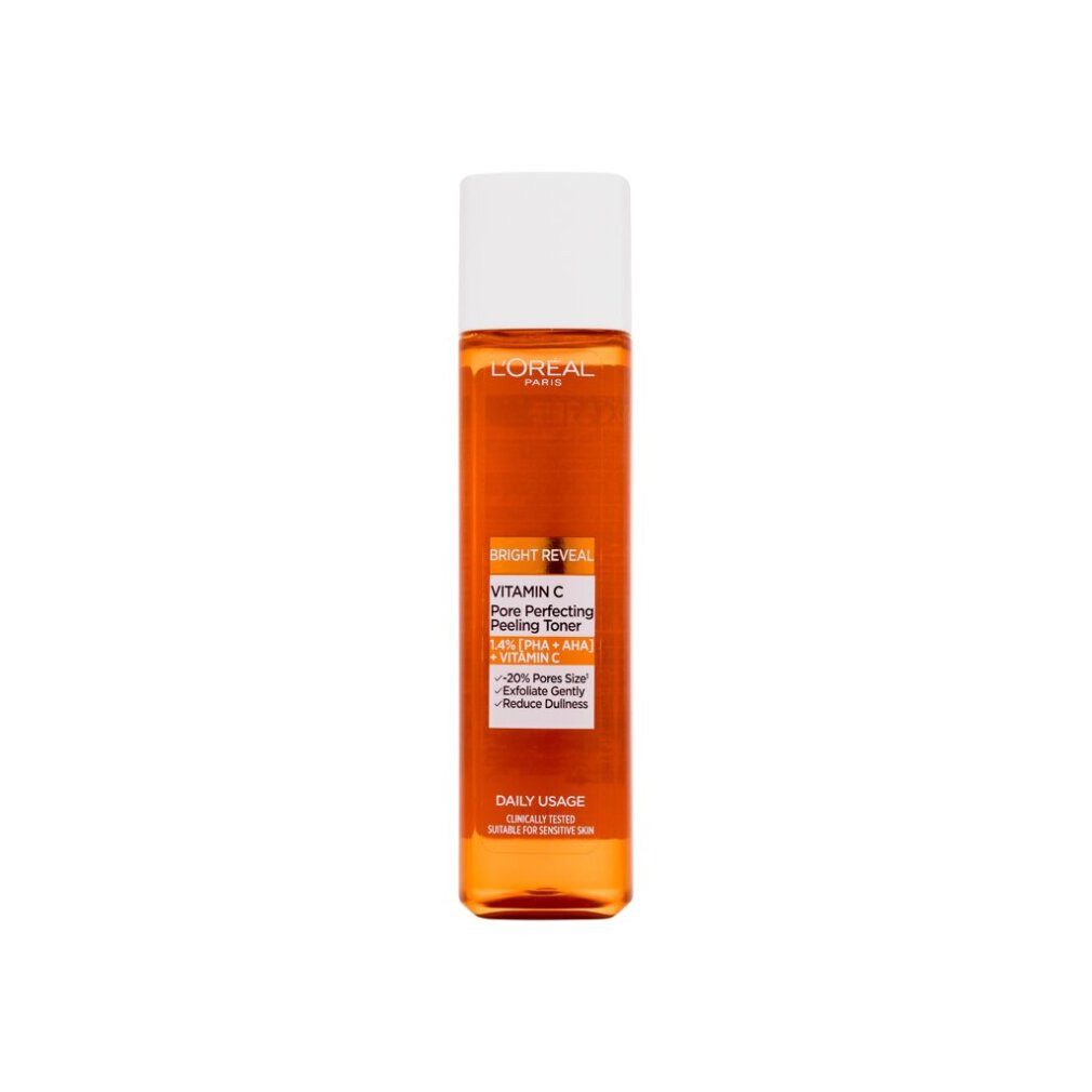 L'Oreal Deutschland Körperpflegemittel Revitalift Vitamin C Brightening Haut Toner Pore Peeling 180ml