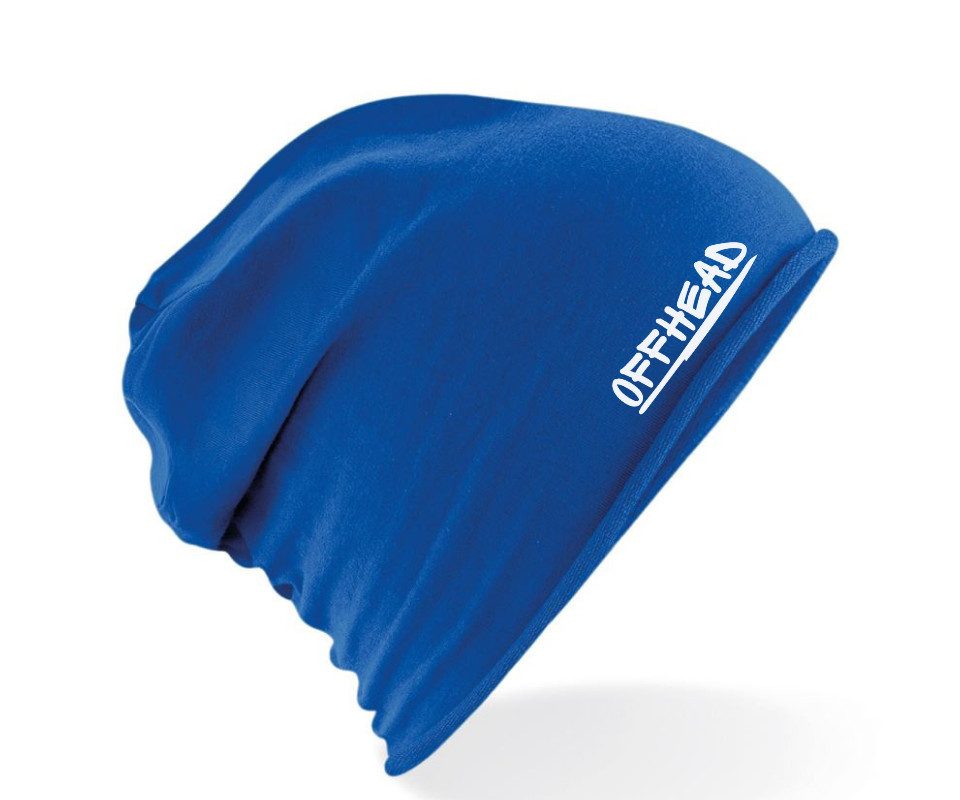 Offhead Jerseymütze Beanie Unisex Jersey Leichte Mütze Slouch Sport Logo günstig online kaufen