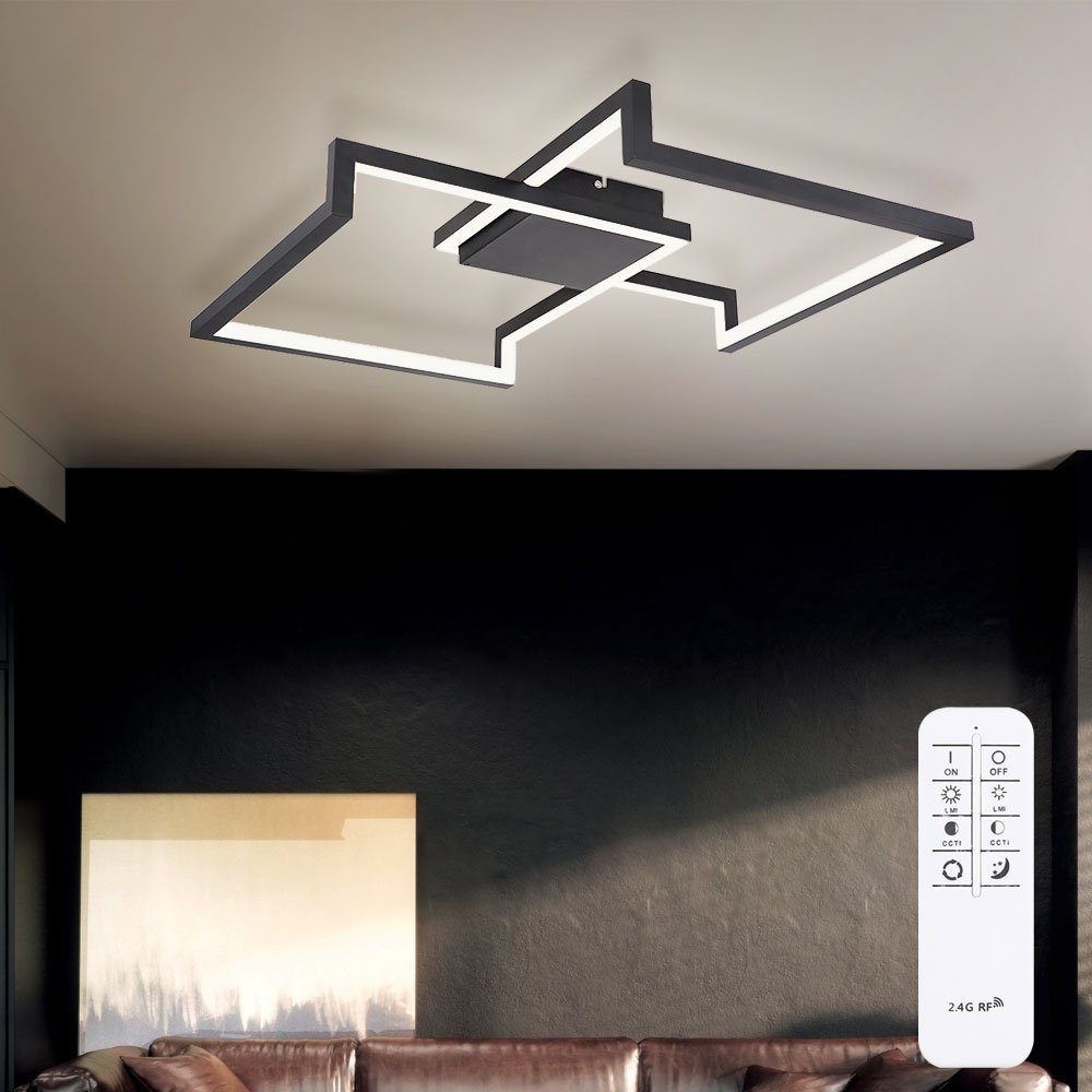 Decken Leuchte LED Wohn Zimmer Lampe Nachtlichtfunktion Fernbedienung dimmbar 