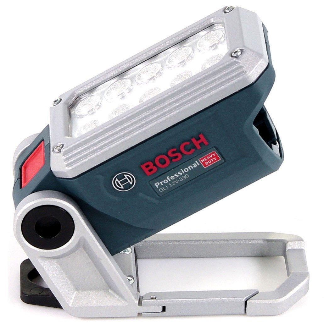 Bosch Professional Baustrahler Akku Lampe GLI 12V-330 DeciLED + 1 x 3,0 Ah Akku - ohne Ladegerät