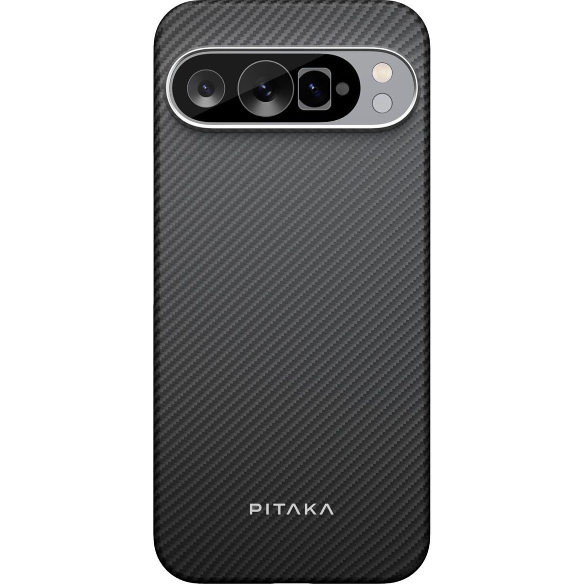 Pitaka Smartphone-Hülle MagEZ Case 5 for Google Pixel 9 & 9 Pro Black/Grey