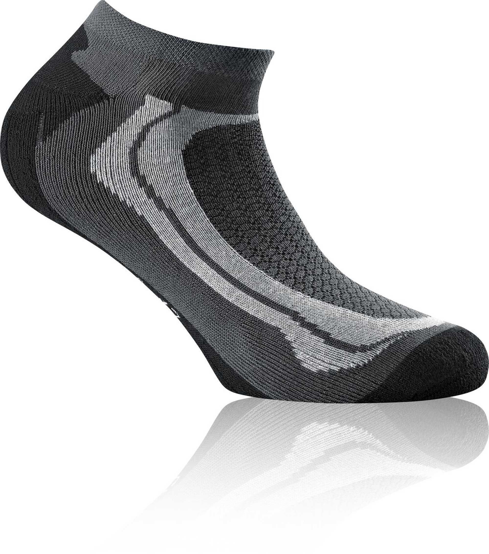 Sportsocken, - 3er Socks Pack Sneaker Sport Grau Sportsocken Rohner Unisex
