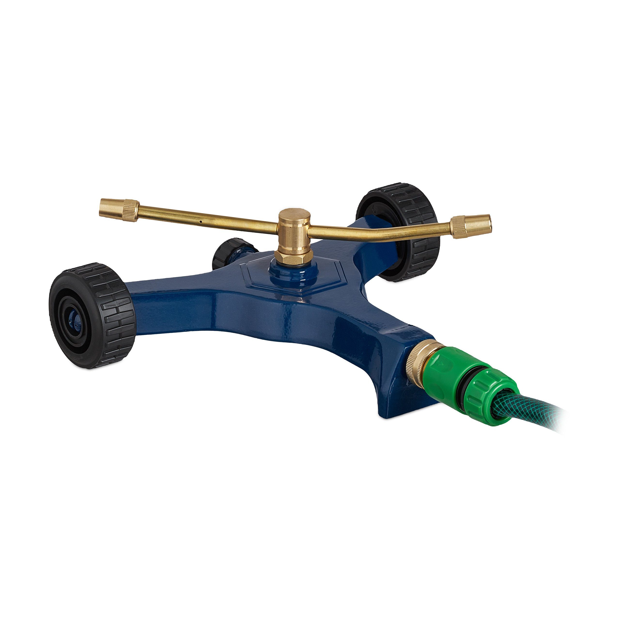 Kreisregner Sprinkler 2-armig mit Rädern
