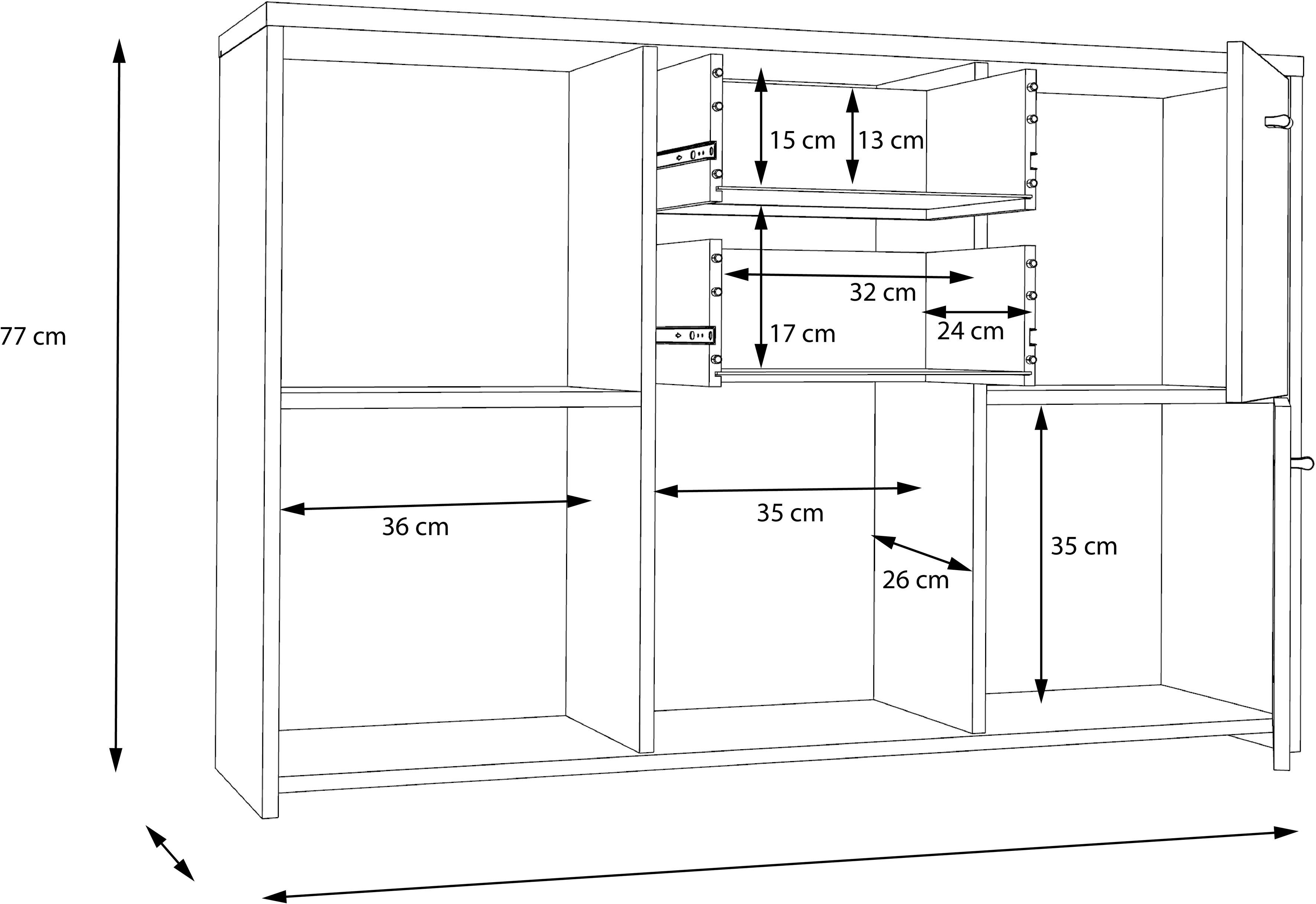 FORTE CHEST, Breite ca. 114 cm