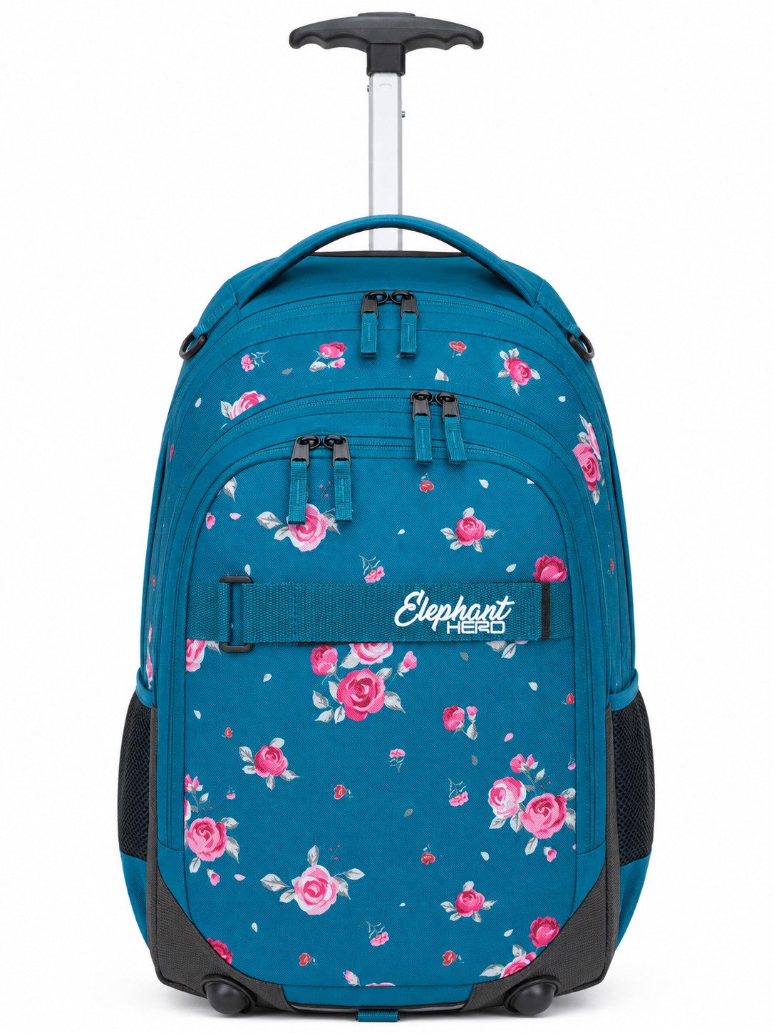 ELEPHANT Schulrucksack Trolley Hero Signature Schultrolley, Rucksacktrolley Schule Rucksack Rollen 3 Fächer Daypack Trolly