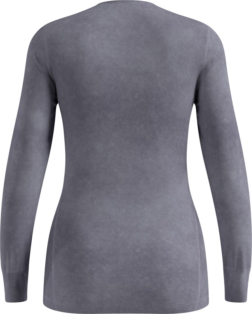 Odlo Langarmshirt ODLO ACTIVE WARM X POW WOMEN Longsleeve skipper blue