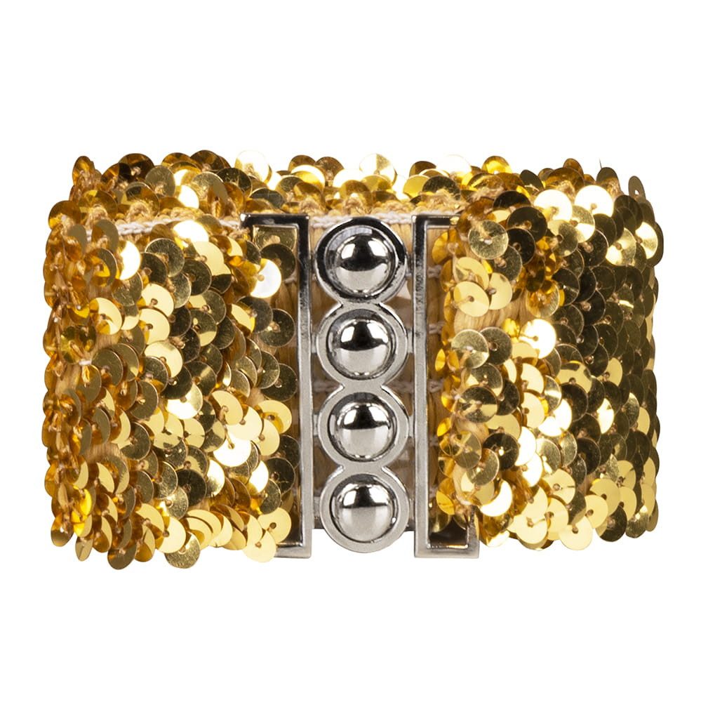 Boland Kostüm Gürtel Pailetten gold