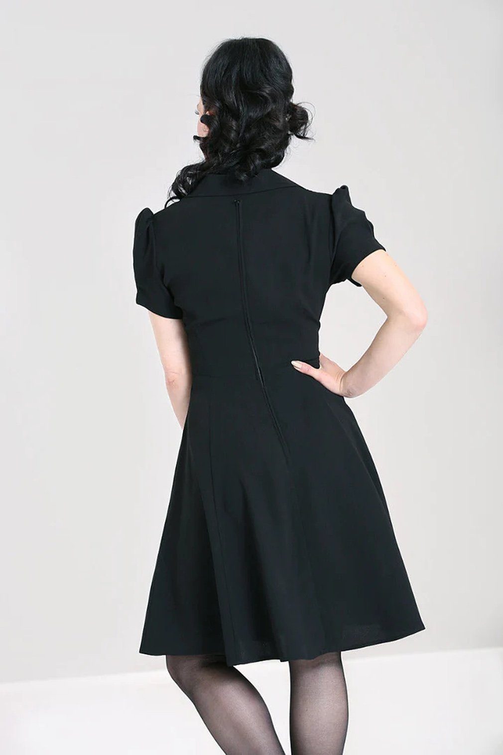 Hell Bunny A-Linien-Kleid Vera Lynn Retro Vintage Swingkleid Rockabilly günstig online kaufen