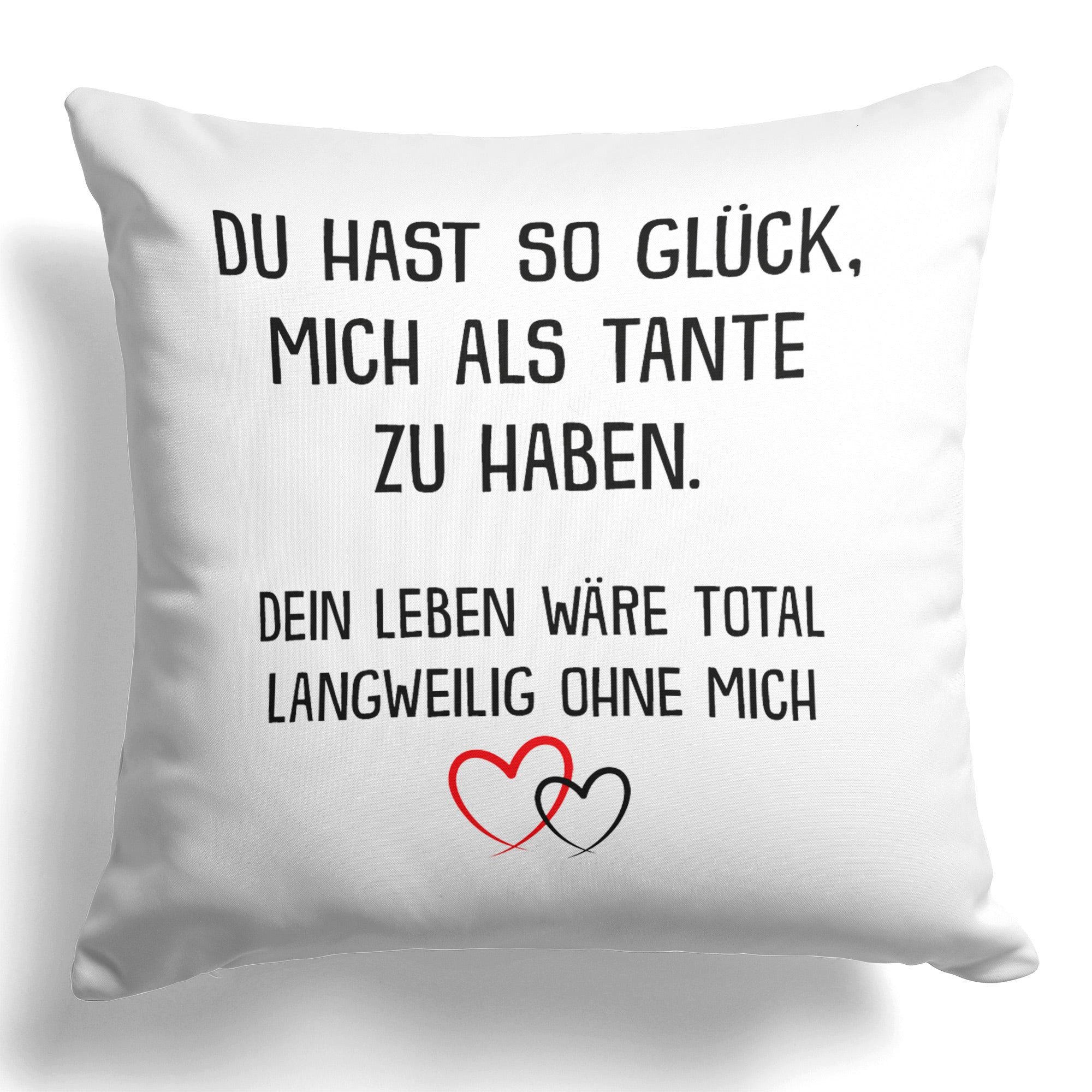 Dekokissen Nichte Neffe Geschenk 18. Geburtstag Mädchen Jungs Firmung Weihnachten