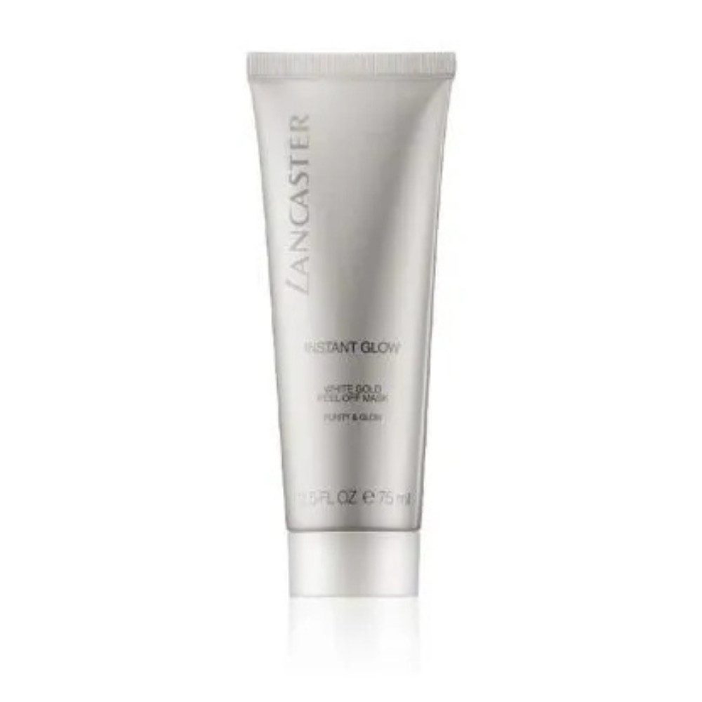 LANCASTER Gesichtsmaske Lancaster Instant Glow White Gold Peel-Off Mask 75ml packung, 1-tlg., Klärende Peel-Off-Maske mit luxuriösem White-Gold-Schimmer