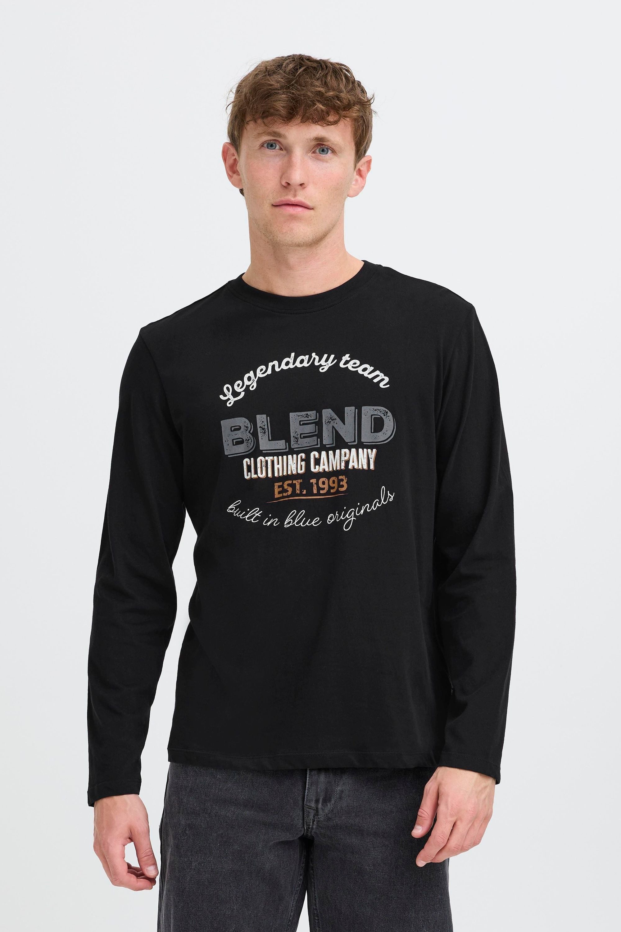 Blend Langarmshirt BHBenap 2 PACK Stilvolles Longsleeve mit print günstig online kaufen