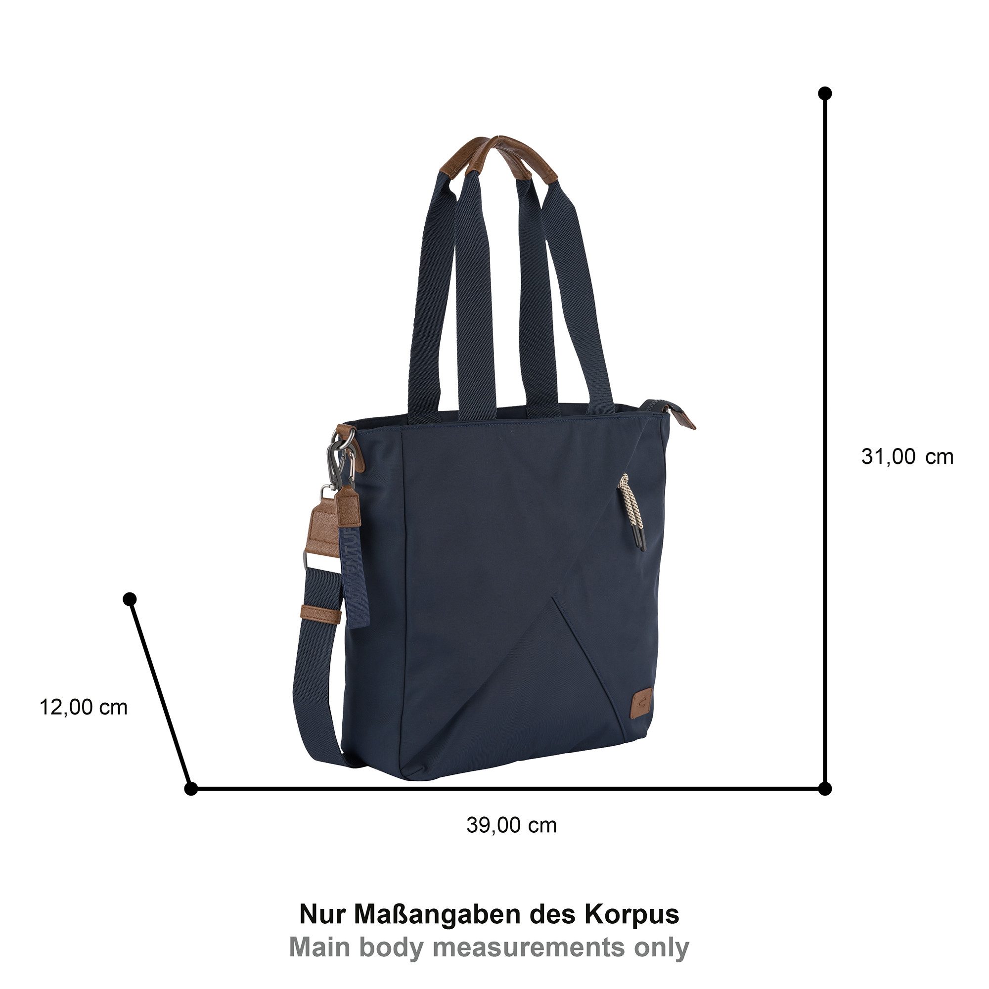 camel active Shopper Aurum, Damen Umhängetasche, Schultertasche,leicht & mi günstig online kaufen