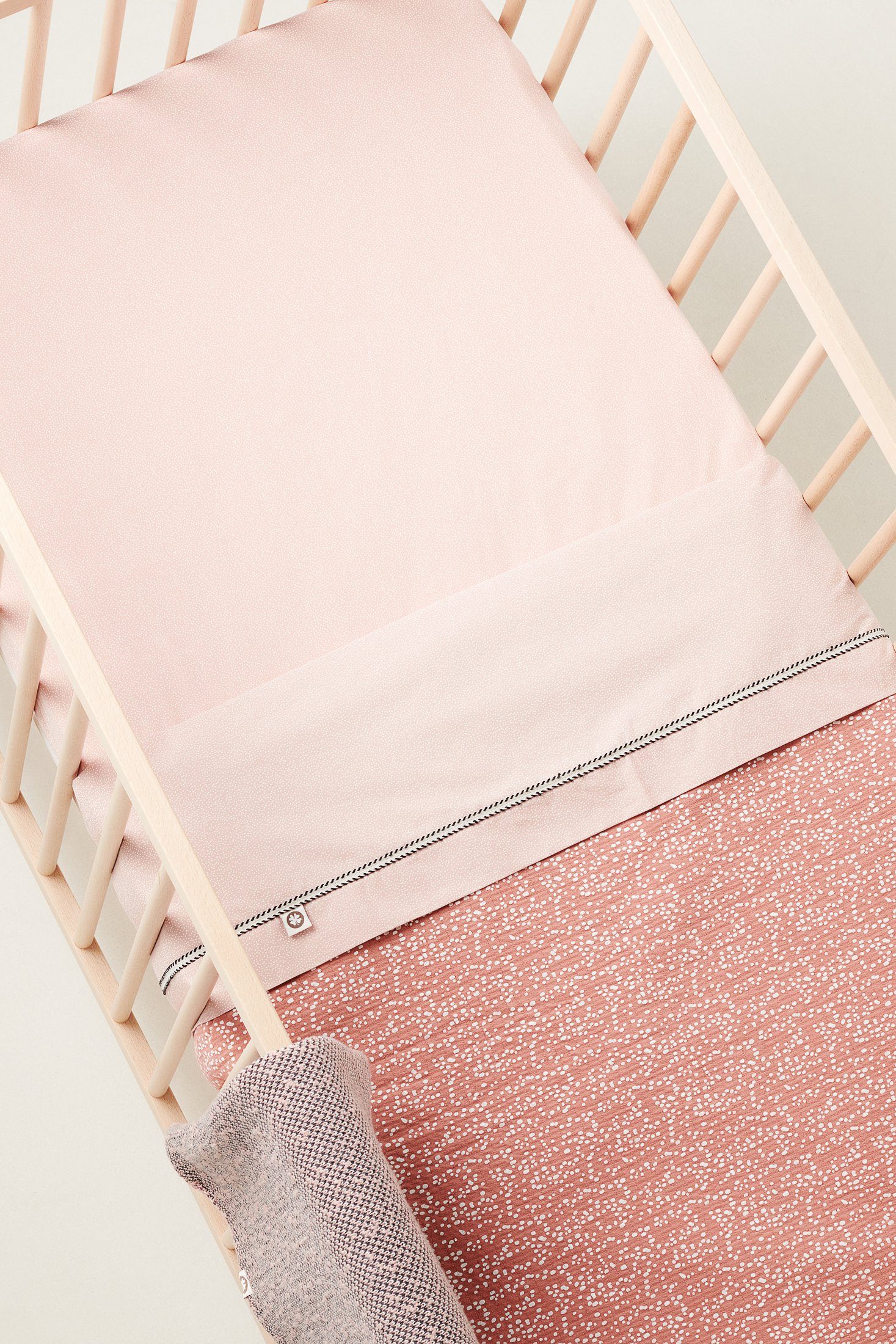 Babydecke Noppies Decke für das Bettchen, Noppies Brick Dust