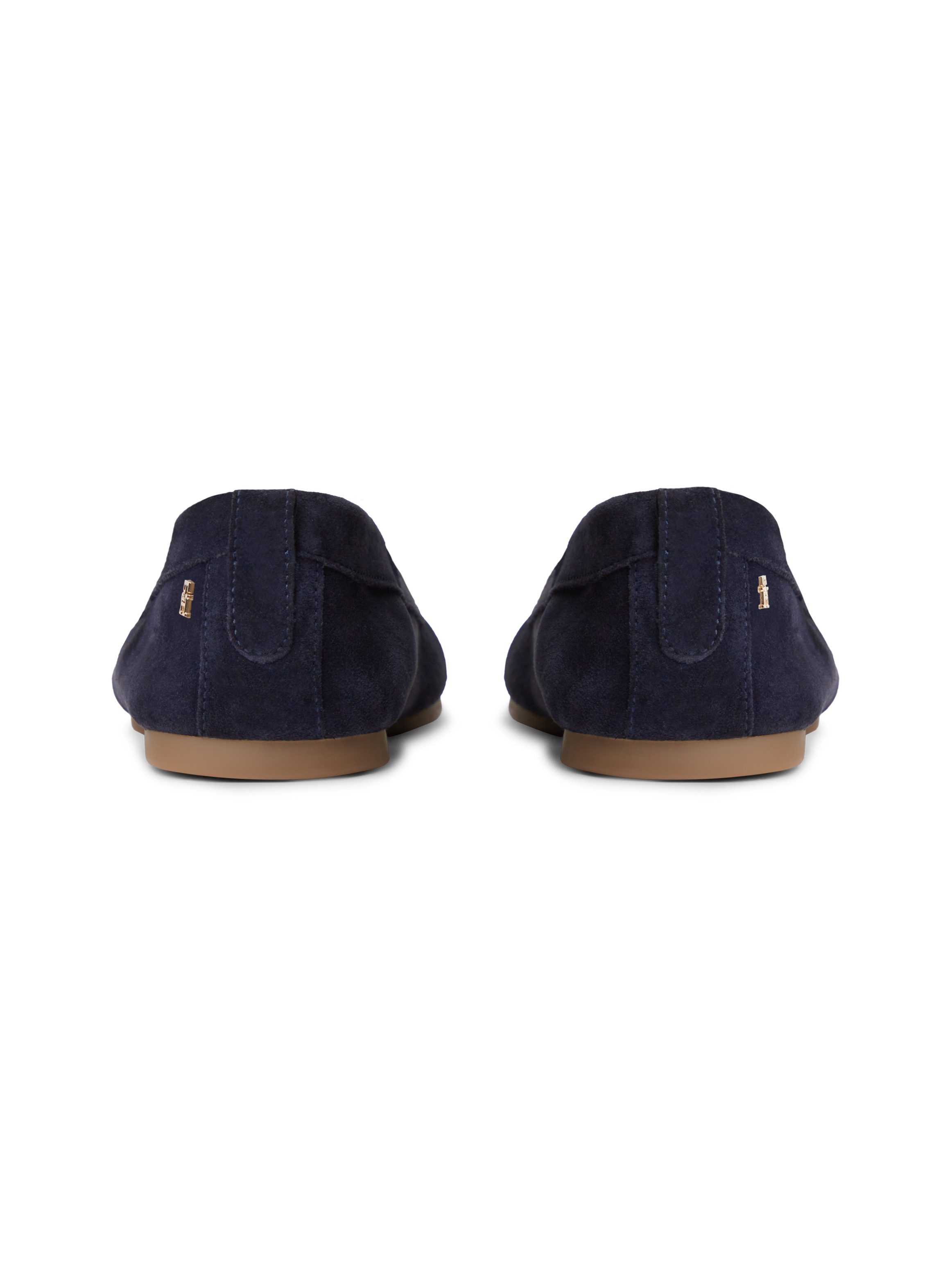 Tommy Hilfiger TH FLEX SUEDE LOAFER BALLERINA Loafer Schlupfschuh, Slipper, Pennyloafer im Mokassin-Stil