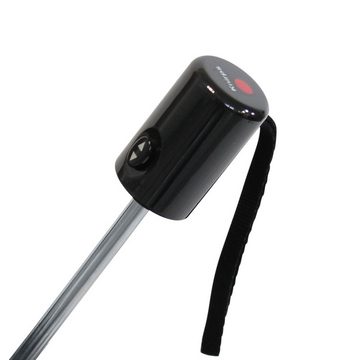 Knirps® Taschenregenschirm Slim Duomatic mit Auf-Zu-Automatik - Polka Dots, immer mit dabei, passt in jede Tasche