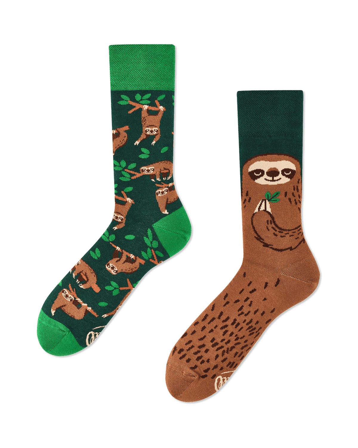 Many Mornings Freizeitsocken Many Mornings Socken Sloth Life (1 Paar, 1-Paar, 1 Paar) immer ein dismatching Paar