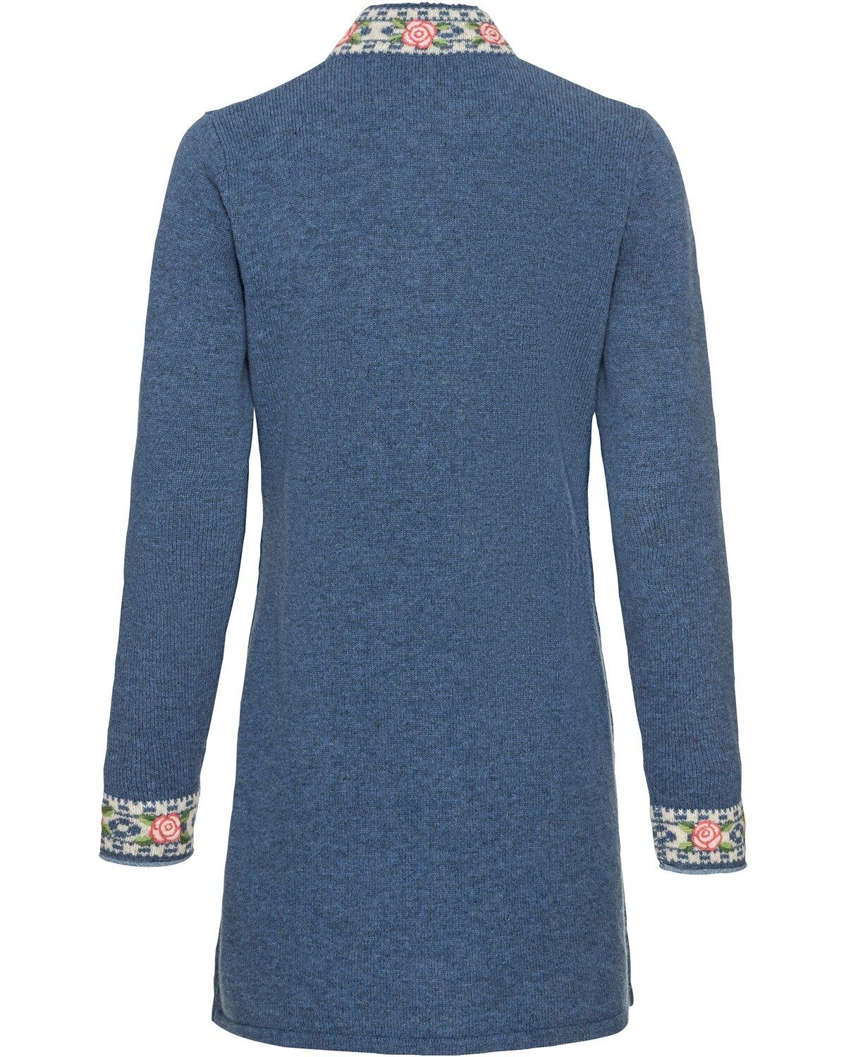 Reitmayer Strickjacke Lange Strickjacke mit Jacquard-Muster günstig online kaufen